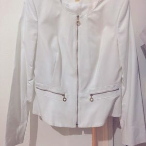 Calvin Klein zip up blazer NEW with tag